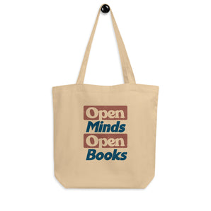 Open Minds Open Books Organic Tote