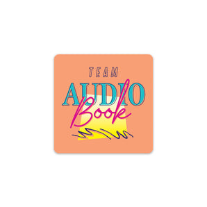 Team Audiobook Sticker