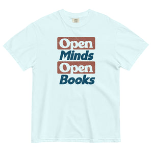 Open Minds Open Books Unisex Tee