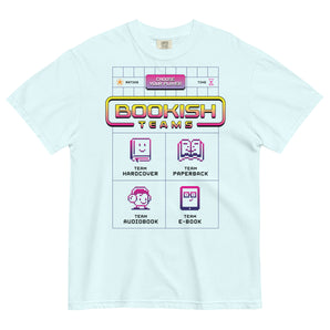 Bookish Teams Choose Your Player Unisex Tee