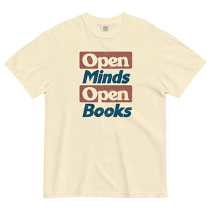 Open Minds Open Books Unisex Tee