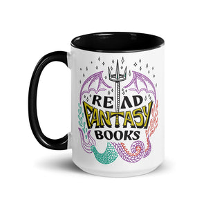 Read Fantasy Books Color Mug