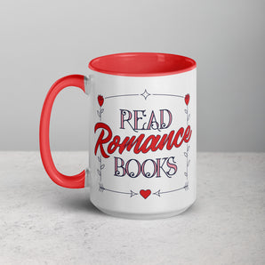 Read Romance Books Color Mug