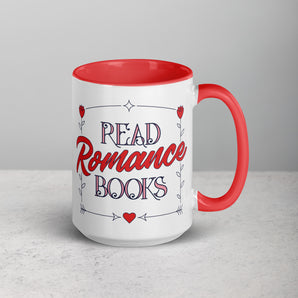 Read Romance Books Color Mug