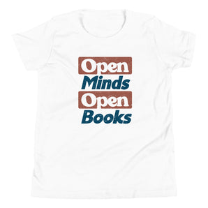 Open Minds Open Books Youth Tee