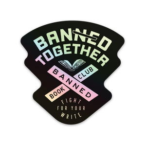 Banned Together Sticker