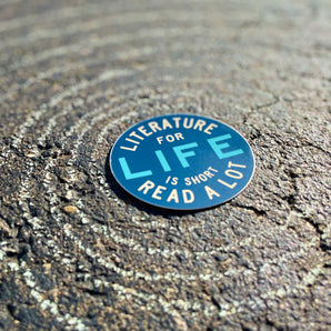 Lit for Life Sticker