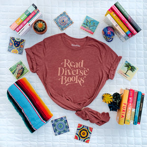 Read Diverse Books Tri-Blend Unisex Tee - Fables and Tales