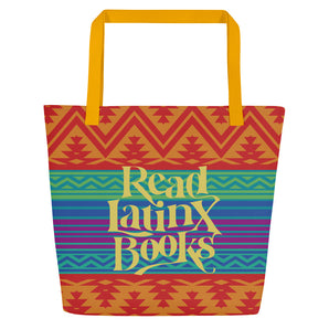 Read Latinx Books Large Tote
