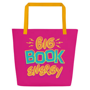 Big Book Energy Large Tote