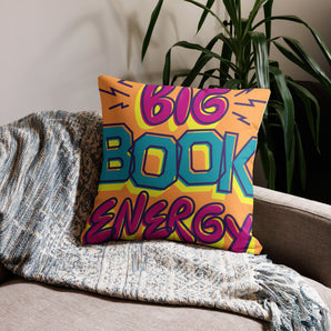 Big Book Energy Pillow