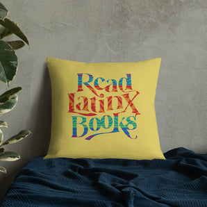 Read Latinx Books Pillow