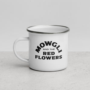 Mowgli and the Red Flowers Enamel Mug - Fables and Tales