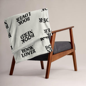 Lover Reader Nerd Throw Blanket - Fables and Tales