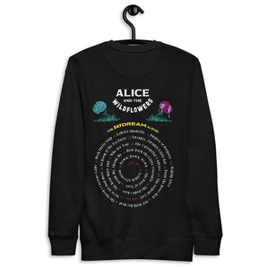 Alice and the Wildflowers Adult Fitted Pullover - Fables and Tales