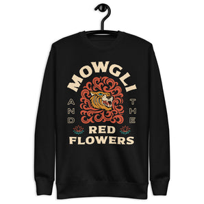 Mowgli and the Red Flowers Adult Fitted Pullover - Fables and Tales