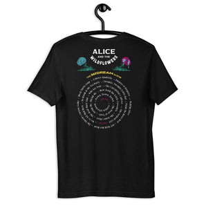 Alice and the Wildflowers Adult Unisex Tee - Fables and Tales