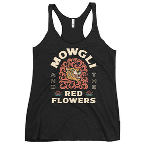 Mowgli and the Red Flowers Racerback Tank
