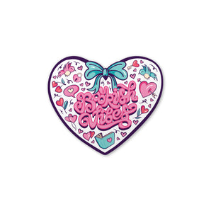 Love Bookish Vibes Sticker