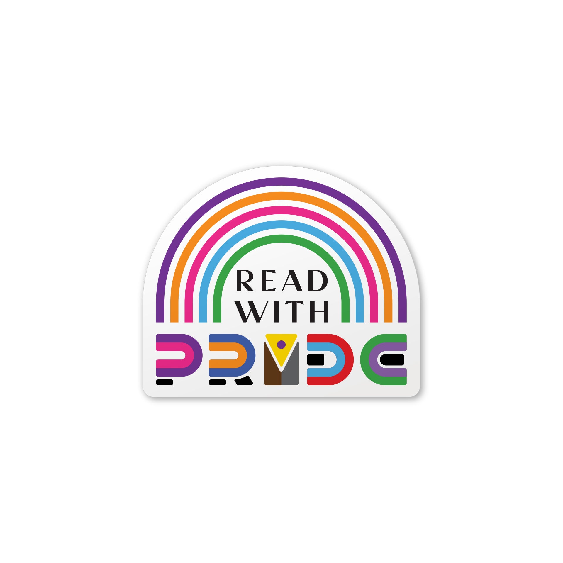 Read Beyond Sticker Read with PRIDE Sticker – Fables & Tales Co