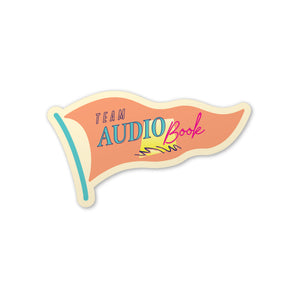 Team Audiobook Sticker