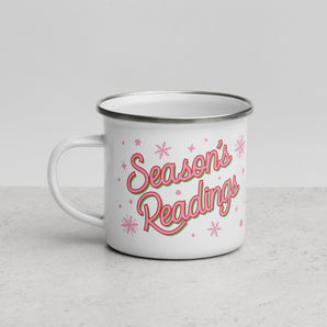 Season's Readings Enamel Mug
