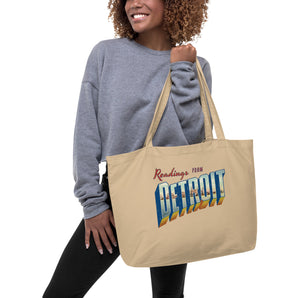 Readings from Detroit Large Tote