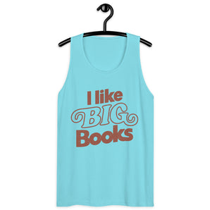 I Like BIG Books Unisex Tank
