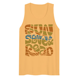 Sun, Sand, and Read Unisex Tank