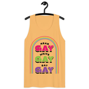 Say Gay Unisex Tank