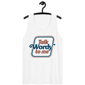 Talk Wordy to Me Unisex Tank