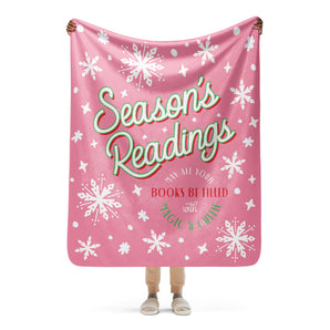 Season's Readings Sherpa Blanket