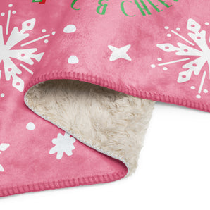 Season's Readings Sherpa Blanket