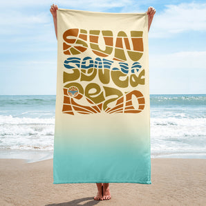 Sun, Sand, and Read Towel