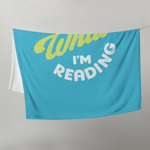 Ask Me What I'm Reading Blanket