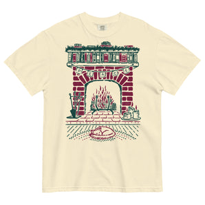 Peace on Hearth Unisex Comfort Colors Tee