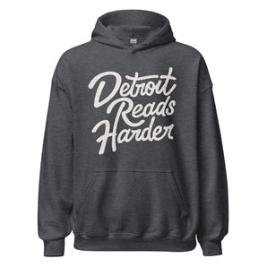 Detroit Reads Harder Unisex Hoodie