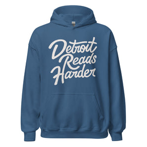 Detroit Reads Harder Unisex Hoodie
