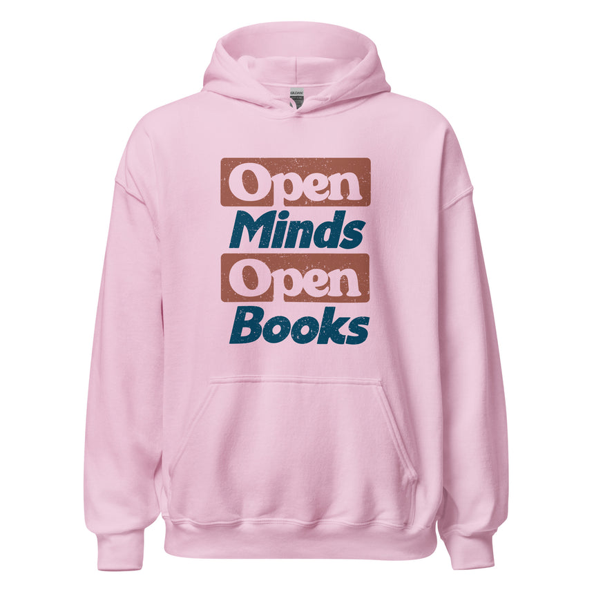Open Minds Open Books Unisex Hoodie