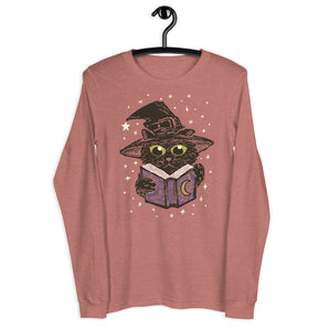 Black Cat Magic Unisex Long Sleeve Tee