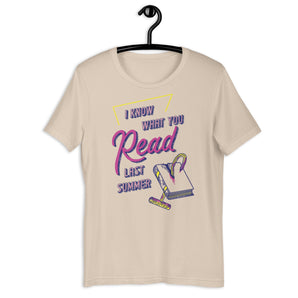 I Know What You Read Unisex Tee