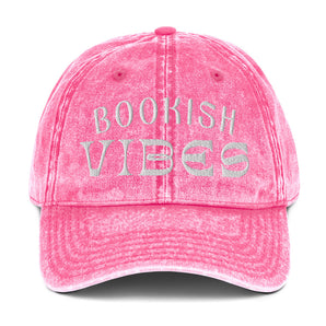 Bookish Vibes Vintage Hat