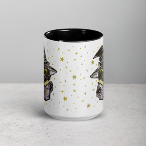 Black Cat Magic Color Mug