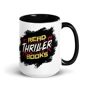Read Thriller Books Color Mug
