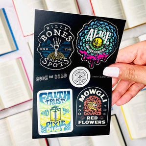 Book the Band #1 Sticker Sheet