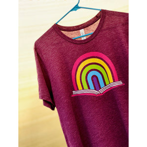 Rainbow Reader Unisex Tri-Blend Tee