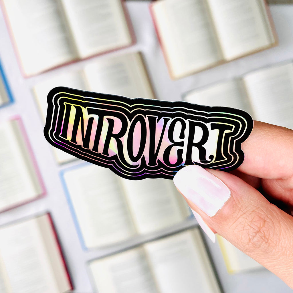 Introvert Sticker Introvert Sticker – Fables & Tales Co