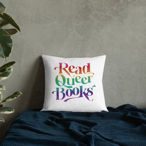 Read Queer Books Pillow
