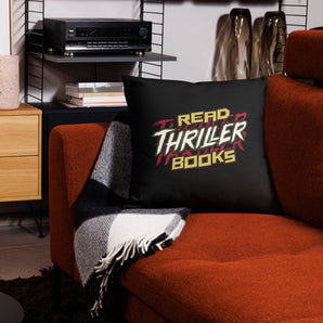 Read Thriller Books Pillow