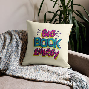 Big Book Energy Pillow